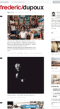 Mobile Screenshot of blog.fredericdupoux.com
